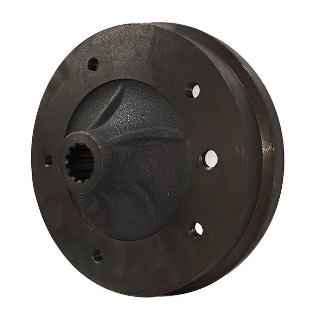 Remtrommel achter (5 x 205 mm) (per stuk). Bus 1968 (218 109 824) T/M 7/1970 211501615G