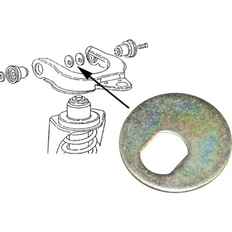 Excenterring bovenste draagarm T25 / T3 (dikte 4 mm) 251407133A Per stuk Excenterring bovenste draagarm T25 / T3 (dikte 4 mm) 251407133A Per stuk