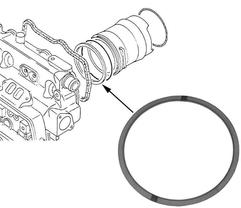 Cilinderkoppakking ring T25 / T3 WBX 1.9 - 2.1 025101343B
