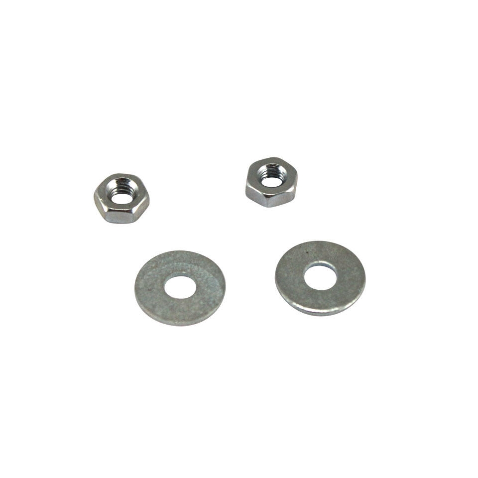 Montage set voor voet, neusembleem Karmann Ghia 08/62- Montage set voor voet, neusembleem Karmann Ghia 08/62-
