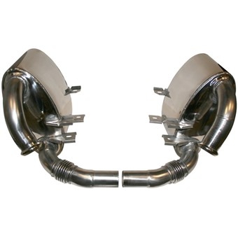Uitlaat set, Sport, achter, 60 mm, RVS, gepolijst. met TÜV/EEC goedkeuring  Uitlaat set, Sport, achter, 60 mm, RVS, gepolijst. met TÜV/EEC goedkeuring