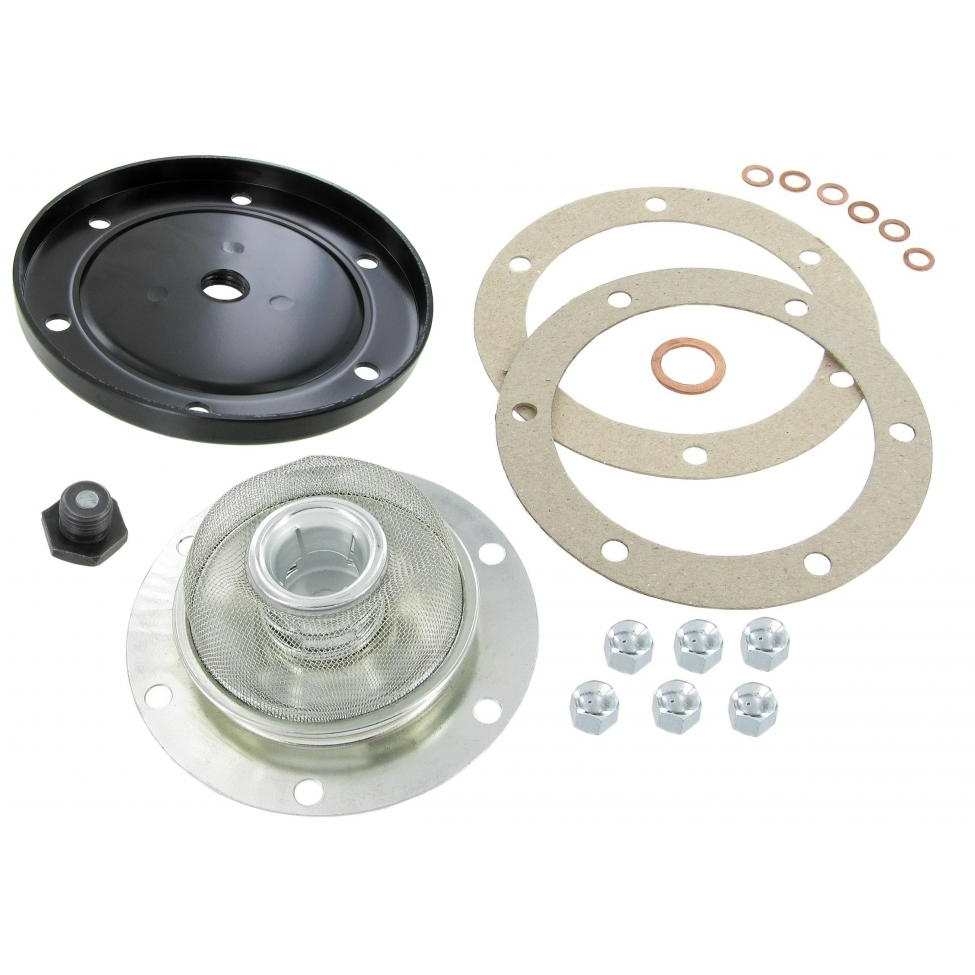 Carterdeksel set met magnetische aftapplug zwart. Type 1 motoren 8/1969 en later. Type 3 motoren 8/1969 en later. CT/CZ  Carterdeksel set met magnetische aftapplug zwart. Type 1 motoren 8/1969 en later. Type 3 motoren 8/1969 en later. CT/CZ