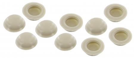 Schroefkop afdekkapje zilver beige per stuk 311867169466