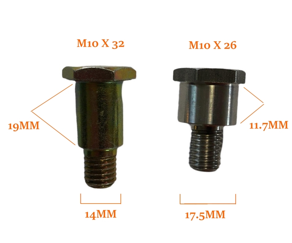 Pasbout voor motorluik Enka / Doka 10x32