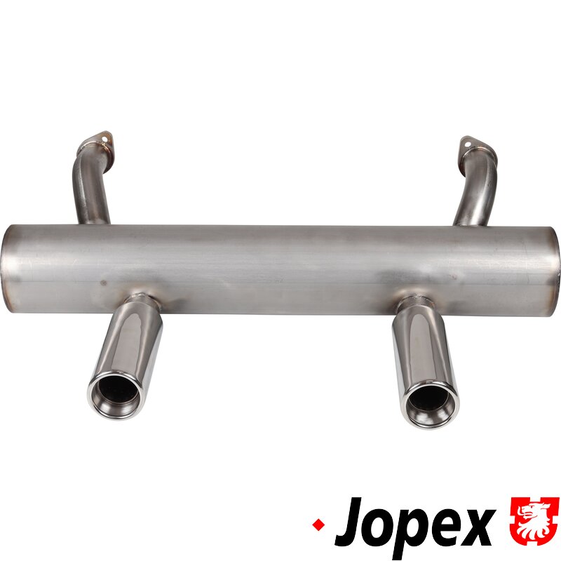 Sportuitlaat RVS, Ø 42mm RVS (Zonder kachelpotten)