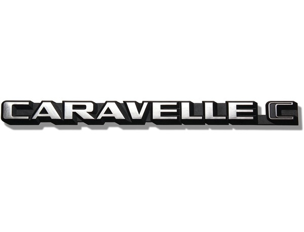 Achterklep embleem "Caravelle C". T25/T3 bus 255853689K