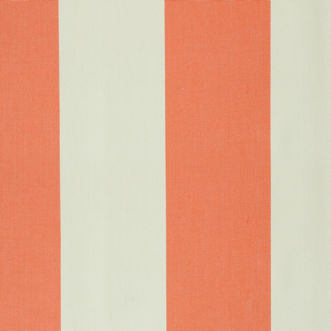 Westfalia tentstof oranje/wit (per meter)