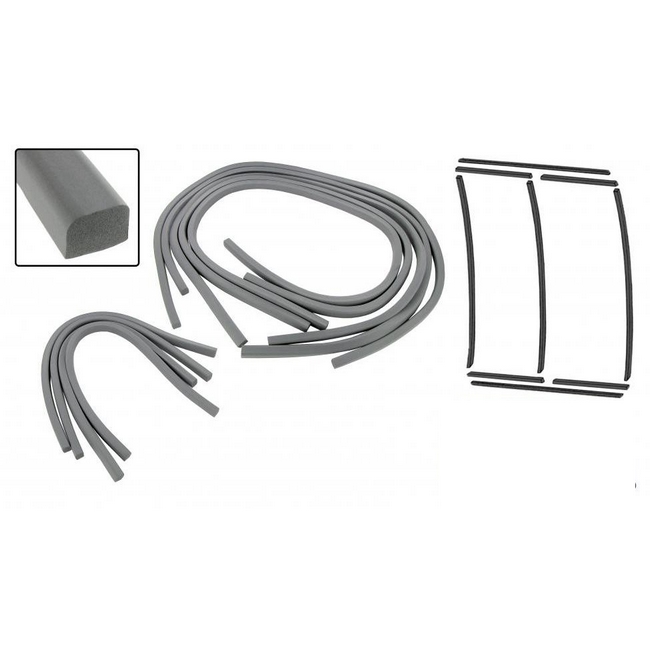 Zijlaaddeur rubber set T1 A-kwaliteit 