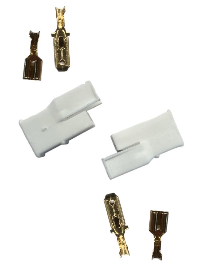 Kabel verbinding set voor 2 kabels (Draad 0.5-1.0 mm²) Kabel verbinding set voor 2 kabels (Draad 0.5-1.0 mm²)