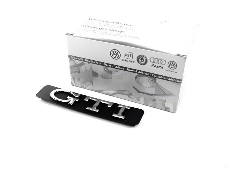 Origineel GTI-embleem (zijkant) Golf 3 1H6853714C 