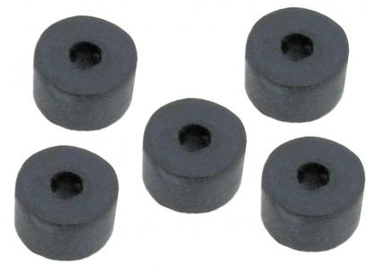 Koplamp grille rubber afstandhouders (5 stuks) T25 / T3 251853735
