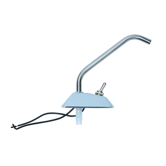 Kraan met schakelaar 12V Westfalia RVS 231070802