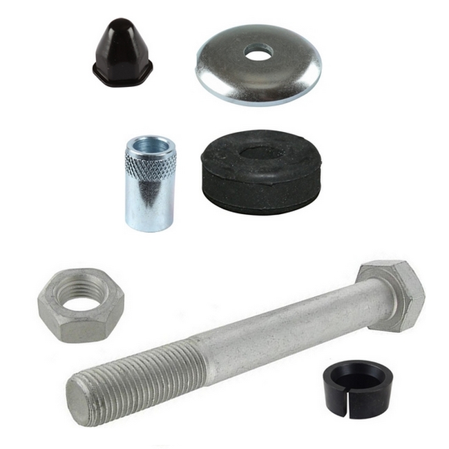 Bundel: Montageset voor 1 schokdemper voorzijde T3 bus (SMALL) Bundel: Montageset voor 1 schokdemper voorzijde T3 bus (SMALL)