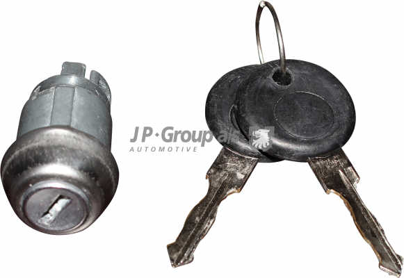 Slotcilinder, contactslot met sleutels staal Kever / Golf 1 113905855B 
