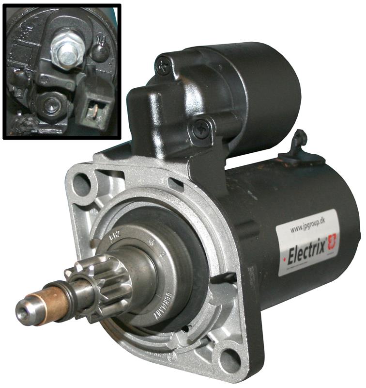 Startmotor, 1.1 kW 02A911023F  Startmotor, 1.1 kW 02A911023F