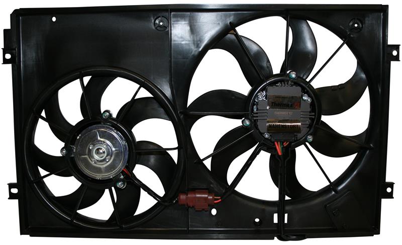 Ventilator motor, double, including fan shroud, links/rechts, 300/200 W, 360/290 mm 1K0959455CT     Ventilator motor, double, including fan shroud, links/rechts, 300/200 W, 360/290 mm 1K0959455CT