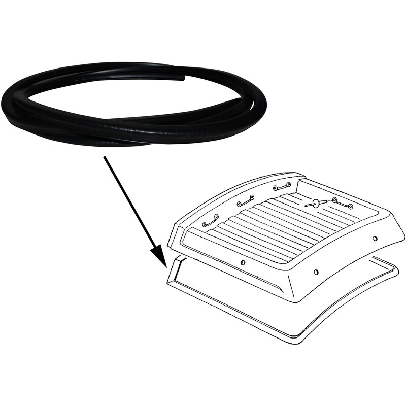 Westfalia Bagagebak afdichtingsrubber T2/T3  253070732