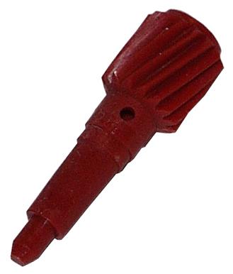 Tandwiel voor kilometerteller rood Tandwiel voor kilometerteller rood