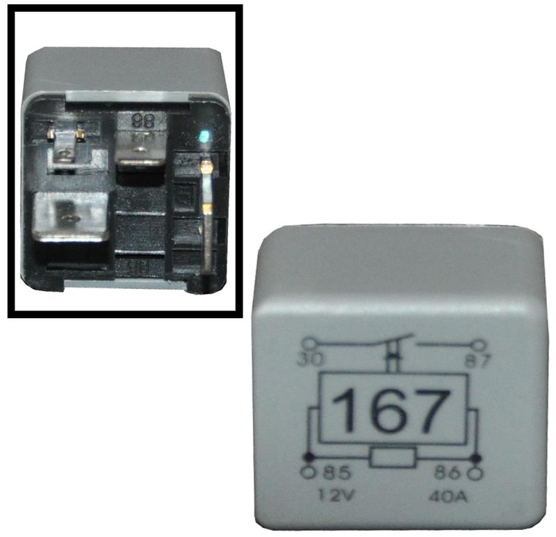 Relais 167 benzinepomprelais 191906383c Relais 167 benzinepomprelais 191906383c
