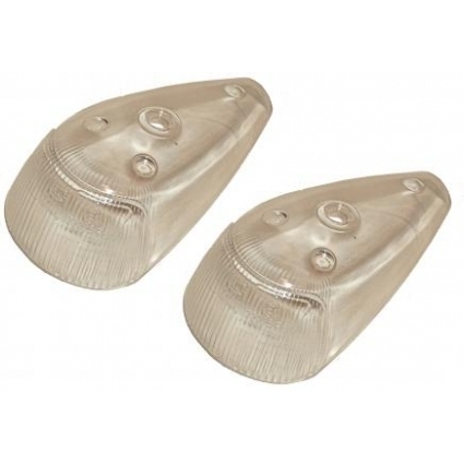 Richtingaangever lens (Set). Kever 10/1963 T/M 7/1974 (USA T/M 7/1969) clear. Kübel clear 113953161F