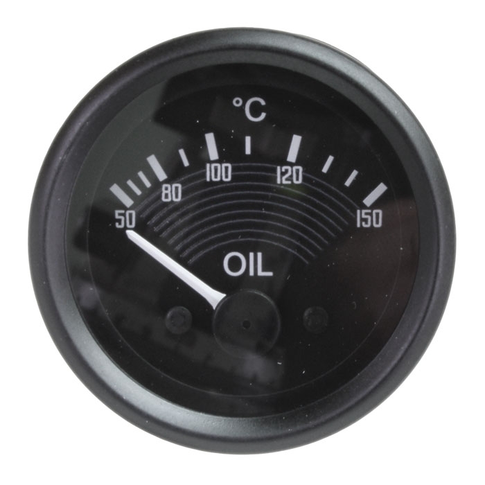 Digitale olietemperatuurmeter (150C) T1 Smiths 52mm zwart