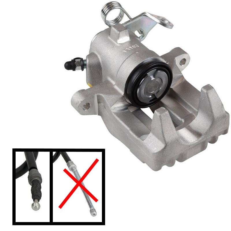 Remklauw rechtsachter 1J0615424D (38mm) Remklauw rechtsachter 1J0615424D (38mm)
