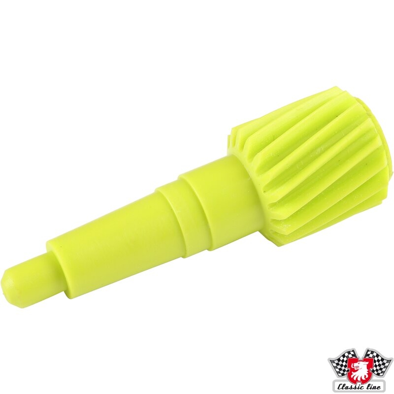 Tandwiel snelheidsmeterkabel (groen) Golf 1+2 17 tands 171957821C  Tandwiel snelheidsmeterkabel (groen) Golf 1+2 17 tands 171957821C