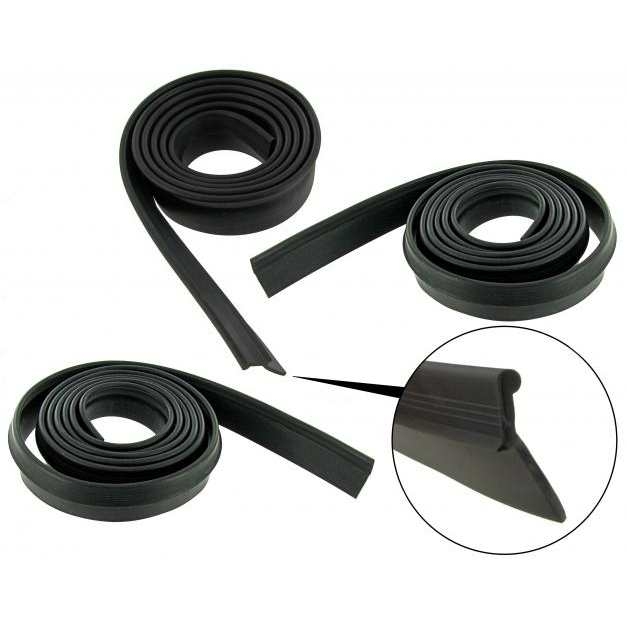 Kofferklep rubber (3 delig). Kever T/M 1961 (ch 3 862 488) 111823705/711