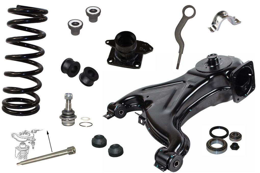 Onderstel |draagarm |wiellager  Onderstel |draagarm |wiellager